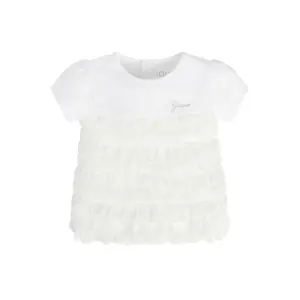 Girl's lace T-shirt Guess image-1