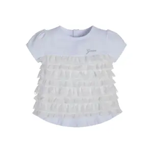 Girl's lace T-shirt Guess image-4