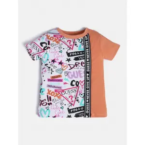 Girl's jersey T-shirt Guess image-4