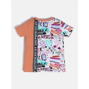 Girl's jersey T-shirt Guess image-5