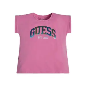 Soft organic jersey t-shirt for kids Guess image-1