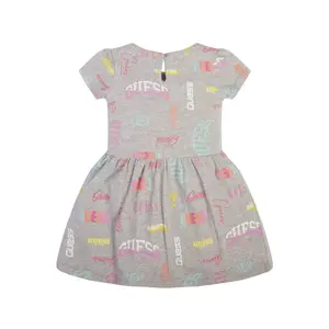 Girl's stretch jersey dress Guess image-0