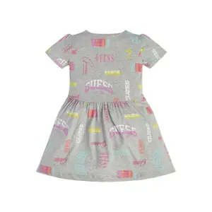 Girl's stretch jersey dress Guess image-3