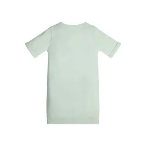 Girl's t-shirt dress with rolled up sleeves Guess image-0