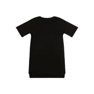 Girl's t-shirt dress with rolled up sleeves Guess image-0