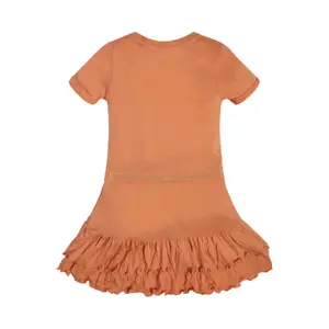 Girl's elastic viscose dress Guess image-0