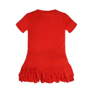 Girl's elastic viscose dress Guess image-1