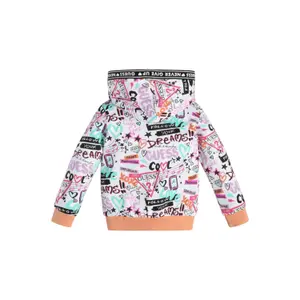 Sweat hooded baby girl cotton Guess image-5