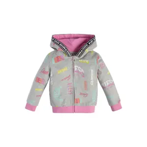 Sweat cotton hoodie girl Guess image-0