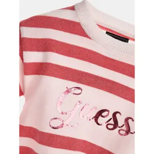 Organic cotton sweater for girls Guess image-2
