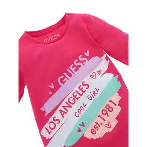 Girl's long sleeve T-shirt Guess image-2