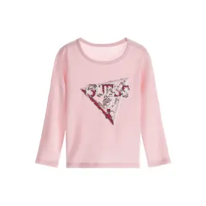 Long sleeve baby girl t-shirt Guess image-0