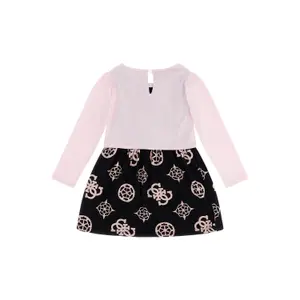 Girl's long-sleeved jersey dress Guess image-1