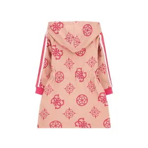Baby girl hoodie dress Guess Active image-1