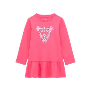 Girl's long sleeve dress Guess image-0