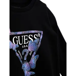 Sweat dress girl Guess Sleeves Interlock image-2