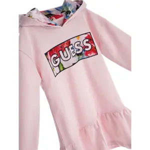 Baby pige hættekjole Guess French Terry image-2