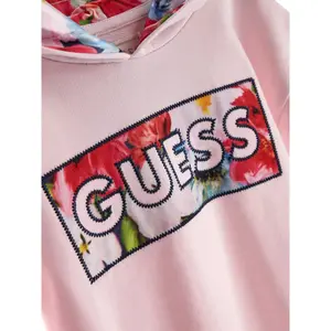 Baby pige hættekjole Guess French Terry image-3