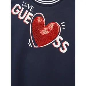 Baby girl terry cloth sweater dress Guess image-2