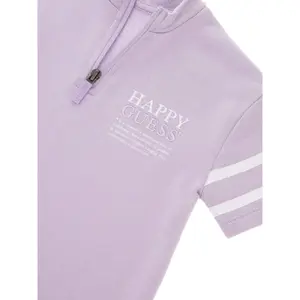 Girl's terry cloth t-shirt dress Guess image-1