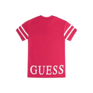 Girl's terry cloth t-shirt dress Guess image-0