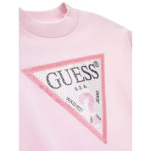Girl's terry cloth sweater dress Guess image-2