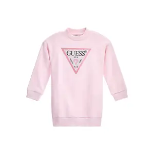 Girl's terry cloth sweater dress Guess image-0