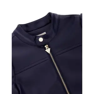 Girl's zipped leather jacket Guess image-2