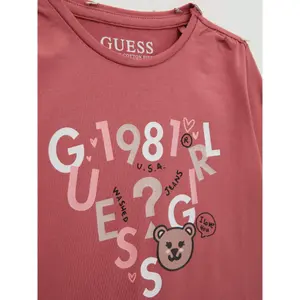 Girl's long sleeve T-shirt Guess image-2