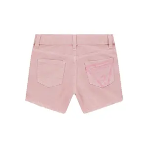 Baby girl twill denim shorts Guess image-1