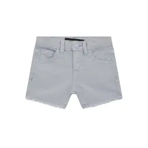 Girl's twill denim shorts Guess image-0
