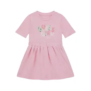 Baby girl t-shirt dress Guess image-0