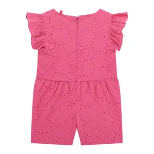 Short-sleeved baby romper Guess Sangallo Romper image-1