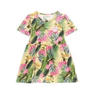 Baby girl t-shirt dress Guess image-0