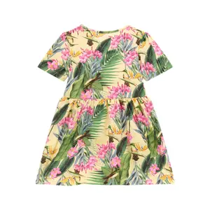 Baby girl t-shirt dress Guess image-1