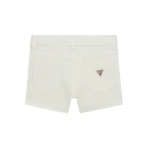 Short en jeans bébé fille Guess Bull image-1