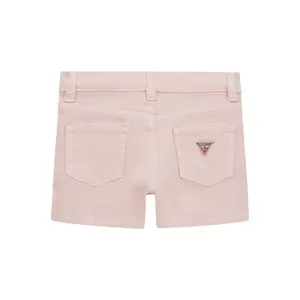 Baby girl denim shorts Guess Bull image-1