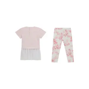 Baby girl t-shirt + leggings set Guess image-1