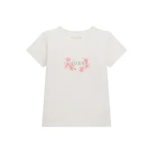 Baby's lace T-shirt Guess High Low image-0