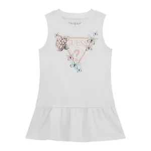 Girl's sleeveless dress Guess Interlock image-0