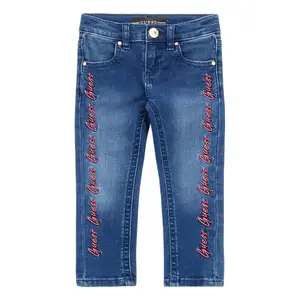 Girl's embroidered jeans Guess STR image-0