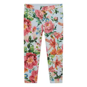 Reversible leggings for baby girls Guess image-0