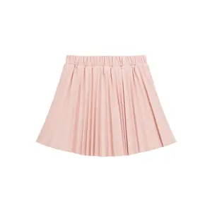 Girls' pleated leather mini skirt Guess PU image-1