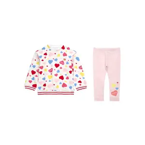 Sweatshirt- und Leggings-Set für Mädchenbaby Guess Active image-0