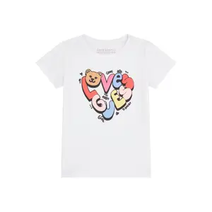 Printed baby front T-shirt Guess image-0
