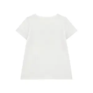 Girls' printed front stretch T-shirt Guess image-1