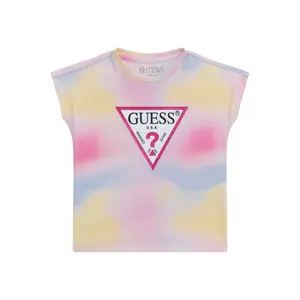 Baby t-shirt with stretch triangular logo Guess image-0