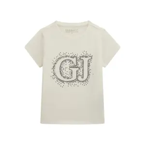 Sequin logo stretch T-shirt for girls Guess image-0
