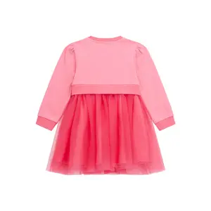 Children's dress Guess Mixed Fabric image-1