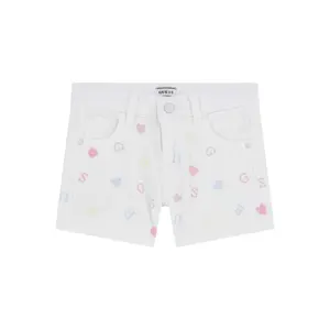Baby girl shorts jeans Guess Rigid Bull Emby image-0